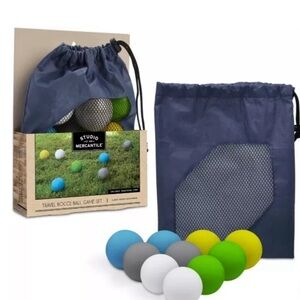 Hammer+Axe travel bocce ball game set